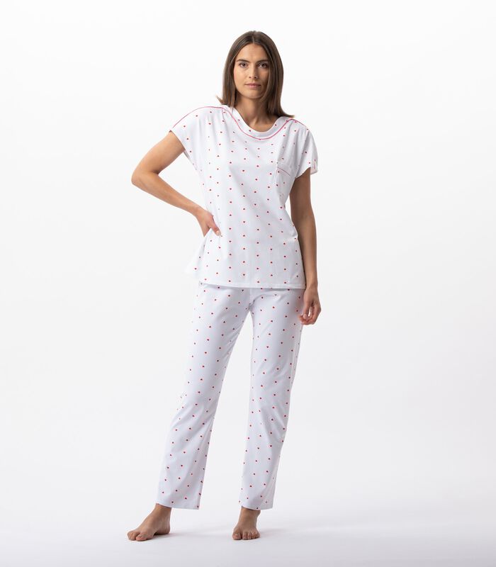 Pyjama en coton élasthanne AMORE 702 image number 0