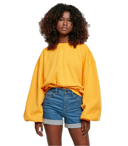 Sweatshirt femme Oversized triangle