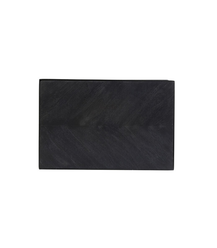 Table d'appoint Chisa - Bois Noir - 45x30x62cm image number 1