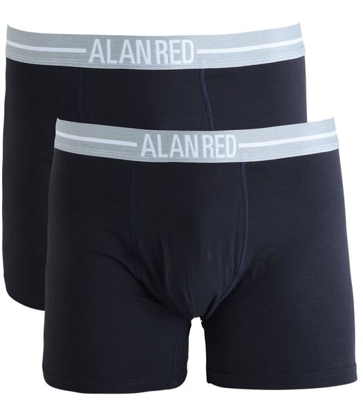 Alan Red Boxer-shorts Lot de 2 Bleu Marine