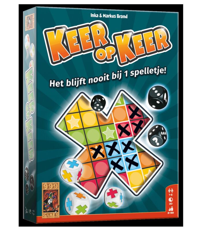 999 Games Keer op keer - Dobbelspel - 8+ image number 0