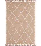 Berber -stijl katoenen tapijt image number 0