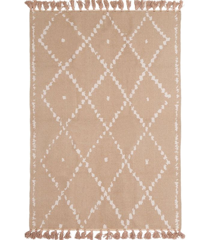 Berber -stijl katoenen tapijt image number 0