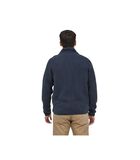 Pull Retro Pile Fleece Homme New Navy image number 2