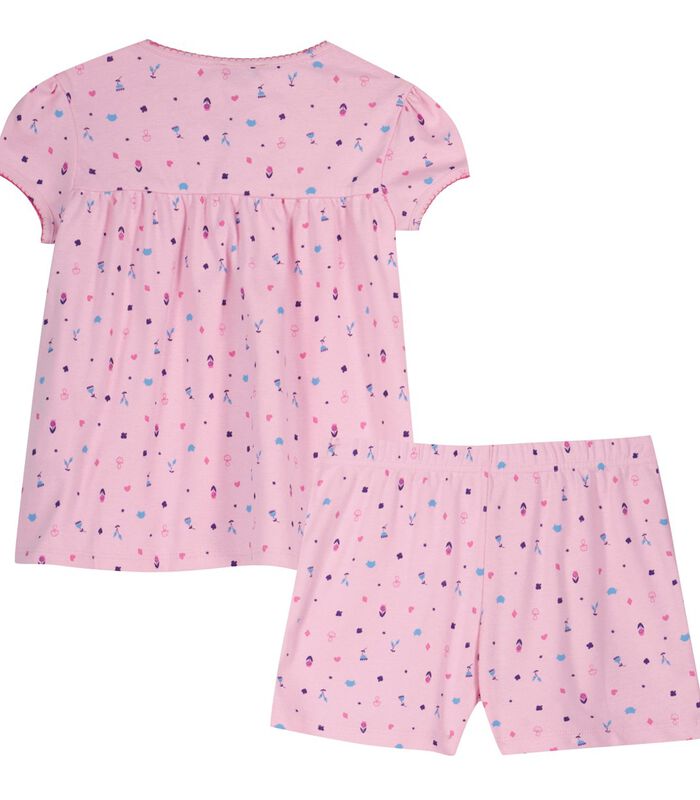 Oeko-Tex 2-delige pyjama met bloemenprint image number 1
