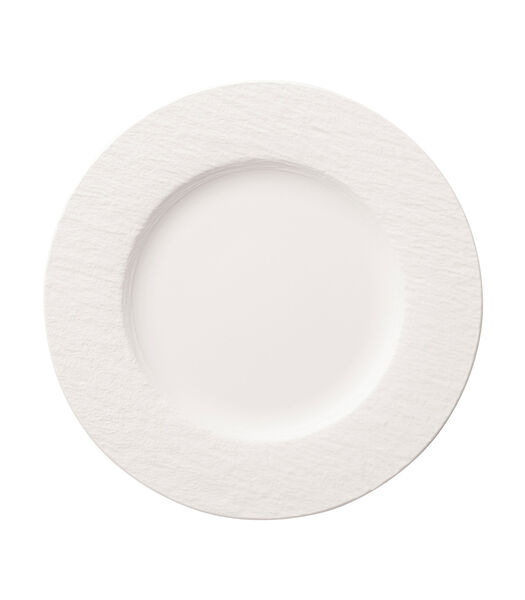 Assiette de table  Manufacture Rock - Blanc - ø 27 cm