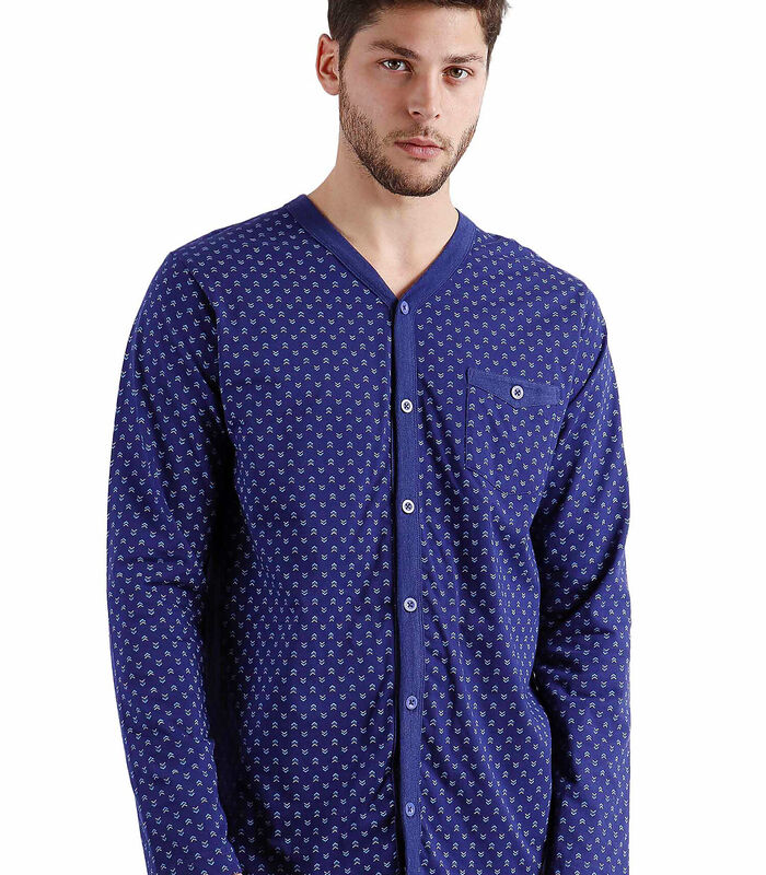 Pyjama loungewear broek en shirt Spike image number 2