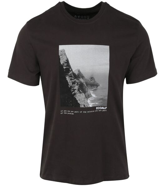 Ecoalf T-Shirt Etiquette Noir