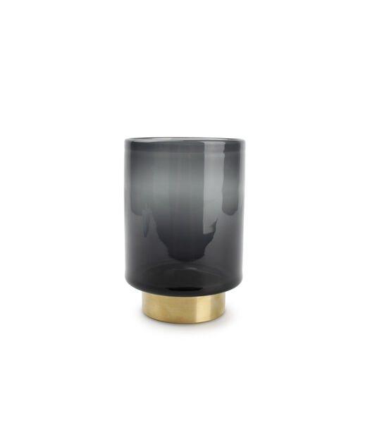 Vase 12xH17,5cm noir Manon