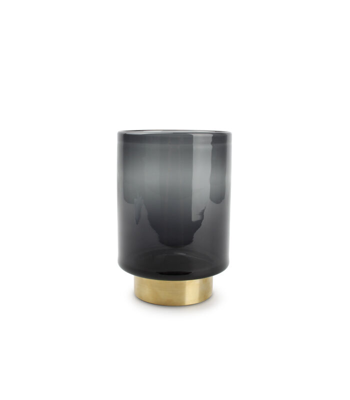 Vase 12xH17,5cm noir Manon image number 0