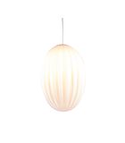 Hanglamp Smart - Ovaal Glas Opaal Wit - 20x30cm image number 0