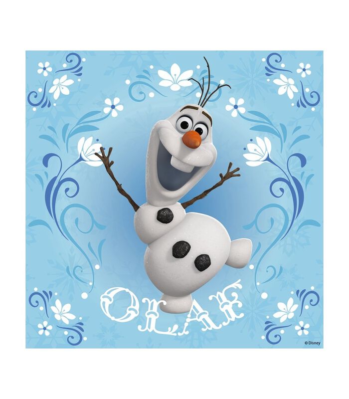 puzzle Elsa, Anna & Olaf / Frozen 3x49p image number 2
