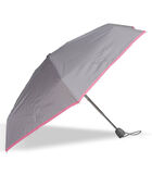 Parapluie mini léger Gris/Rose image number 1