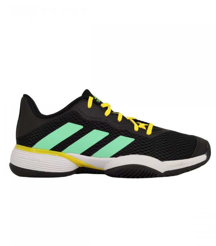 Chaussures de tennis Barricade Clay Junior Black/Green/Yellow image number 0