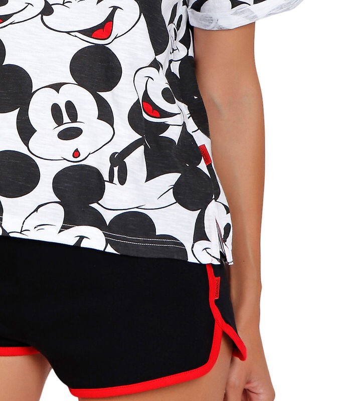 Pyjamashort t-shirt Mickey Heads Disney wit image number 3