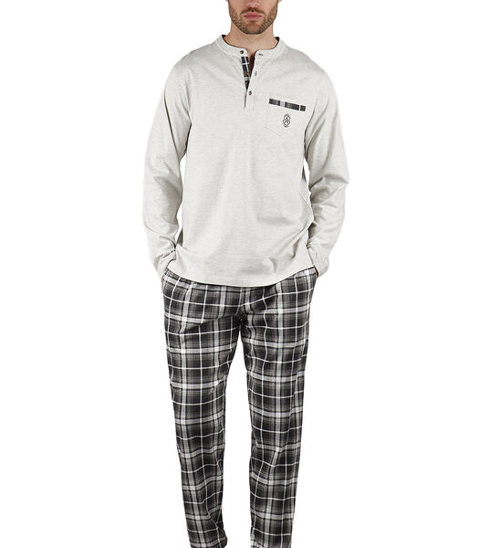 Pyjama broek en top Soft Check
