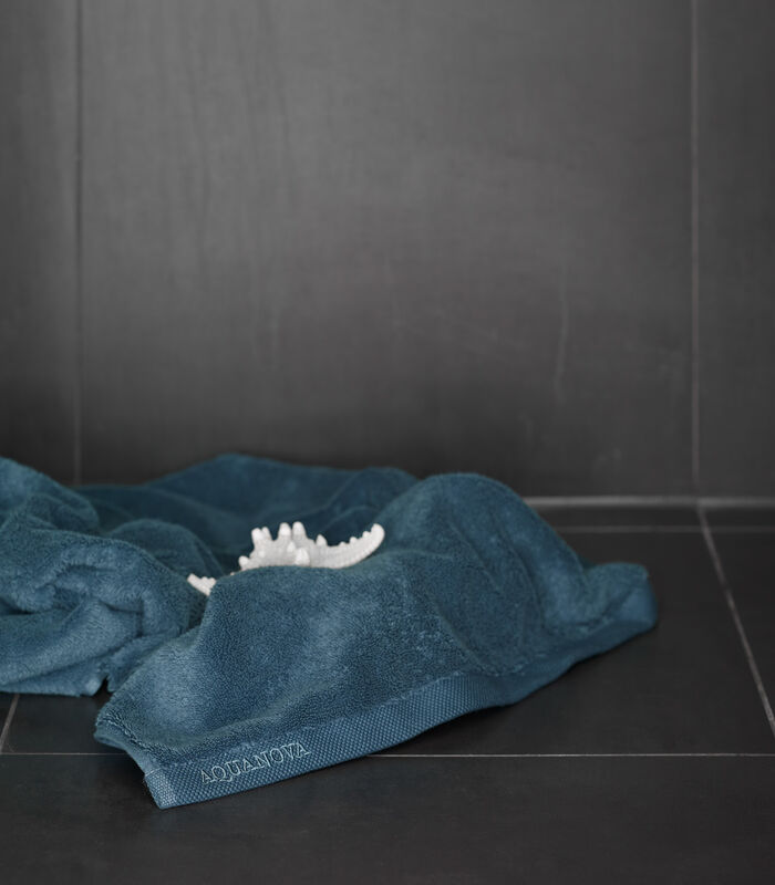 Handdoek 55x100 cm LONDON kleur Ocean-739 (set/3) image number 3