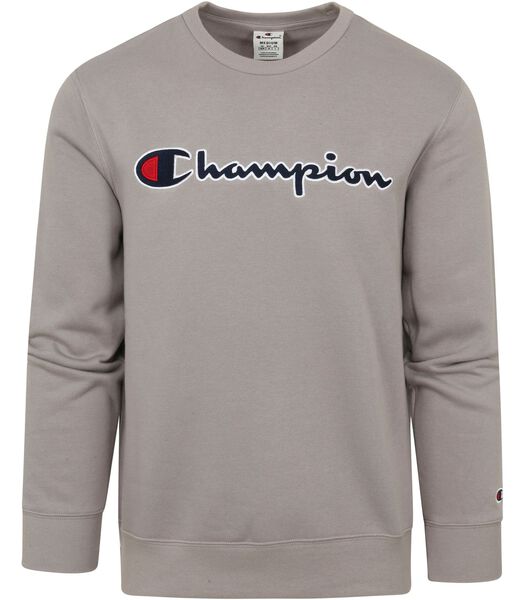 Champion Sweater Script Logo Gris