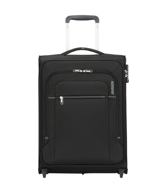 Crosstrack Reiskoffer 2 wiel handbagage 55 x 20 x 40 cm BLACK/GREY