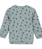 Bedrukt fleece sweatshirt image number 1