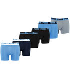 Boxershorts 6-pack Regal Blue / Black / Mid Grey image number 0