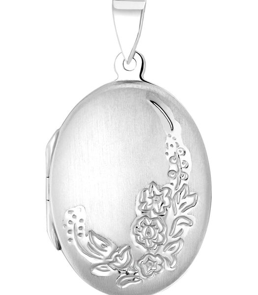 Motief tag voor dames, 925 Sterling zilver | bloem