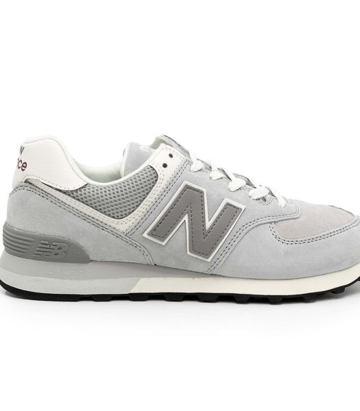 New Balance 574 Grijze Nubuck Sneakers
