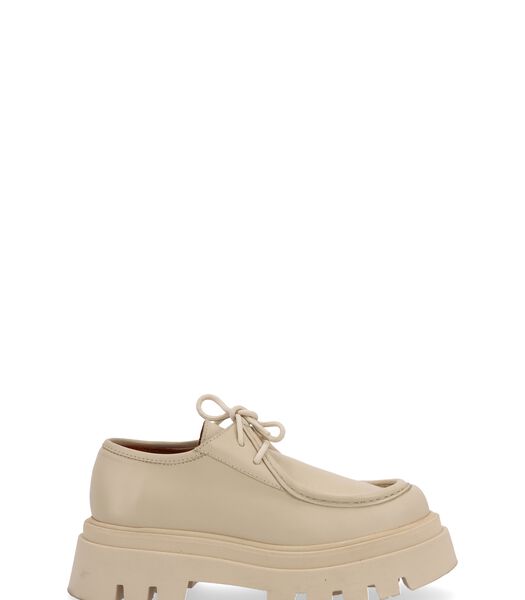Tycoon Cream Moccasins