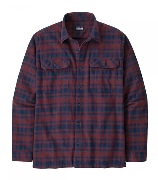 Chemise L/S Midweight Fjord Flannel Homme Connected Lines: Sequoia Red