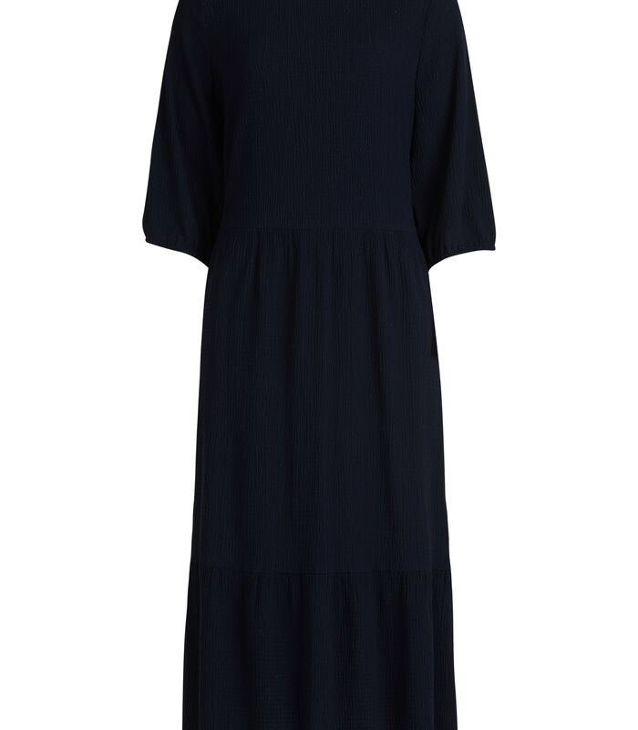 Midi-jurk met stroken image number 4