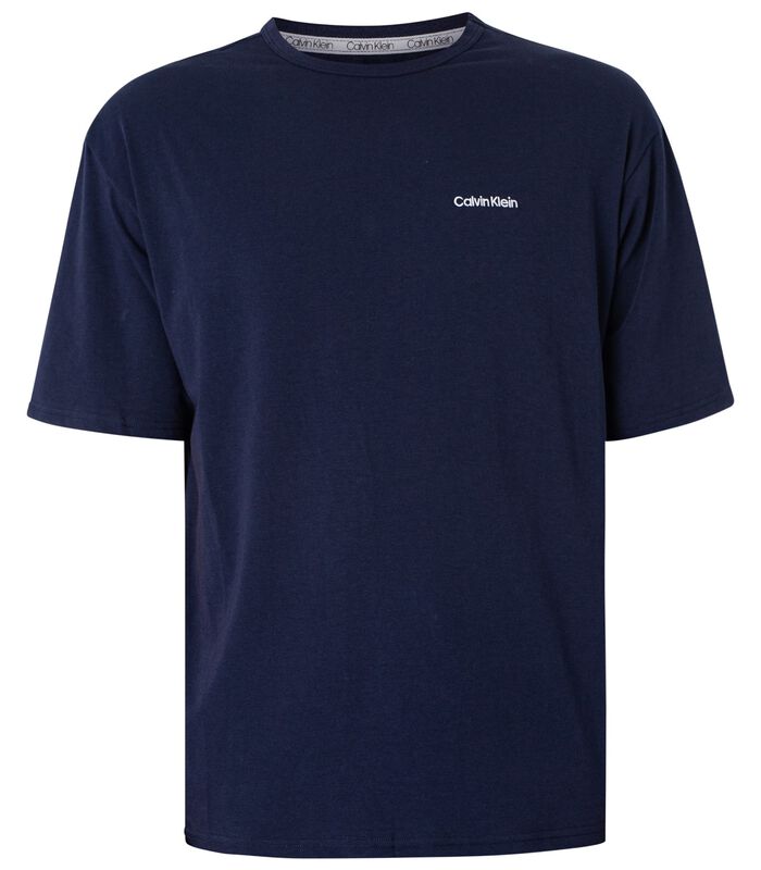 Loungewear T-Shirt Met Logo Op De Borst image number 4