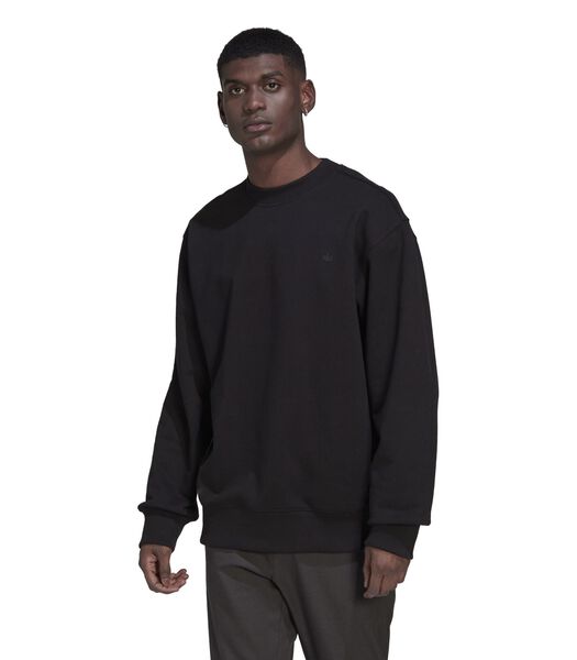 Fleece sweatshirt met ronde hals Adicolor Contempo