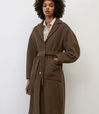 Manteau en laine élégant à manches volumineuses relaxed image number 1