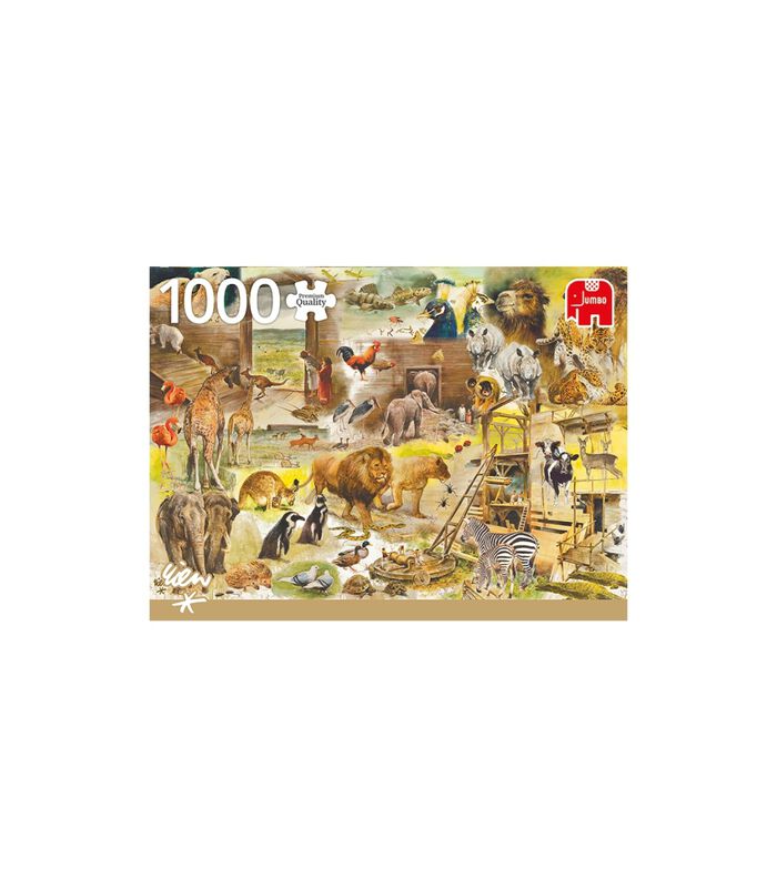 puzzel De constructie van de Ark van Noach - 1000 stukjes image number 3