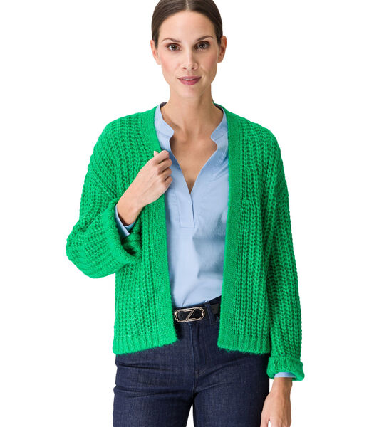 Cardigan style ouvert