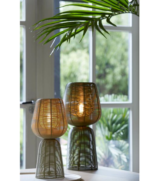 Lampe de Table Aboso - Vert - Ø24cm