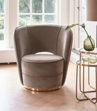 Fauteuil Taylor Lobby Gris Mohet image number 1