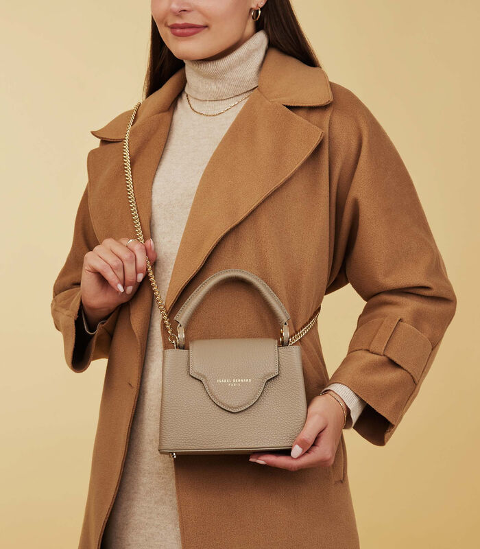 Femme Forte Sac à Main Taupe IB21064 image number 2