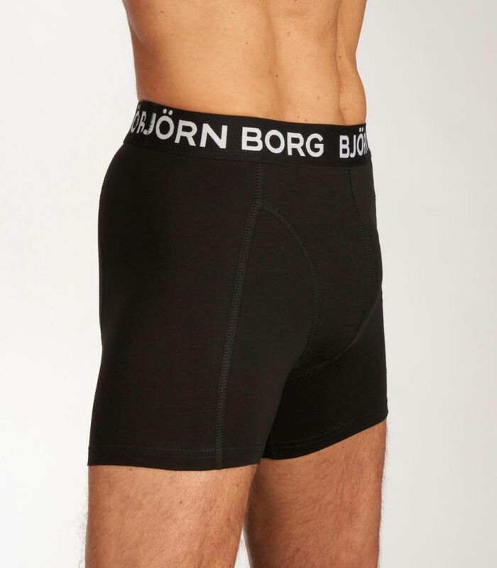 Short 7 pack cotton stretch boxer image number 2