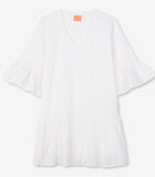 Robe courte broderie anglaise O1DIANA image number 3