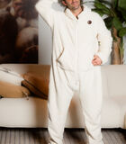 Knuffle Fleece Grenouillère / Onesie - couleur Blanc - taille XS image number 3