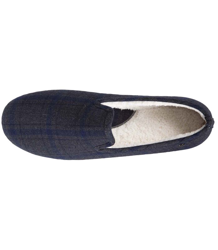Chaussons charentaises homme Tartan chaud image number 1
