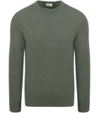 Pullover Textured Groen image number 0