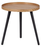 Table d'appoint - Mdf/pin - Naturelle - 45x45x45 cm - Mesa image number 0