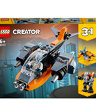 LEGO Creator 3-en-1 31111 Le Cyber Drone image number 0