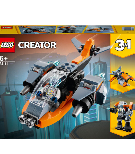 LEGO Creator 3-en-1 31111 Le Cyber Drone