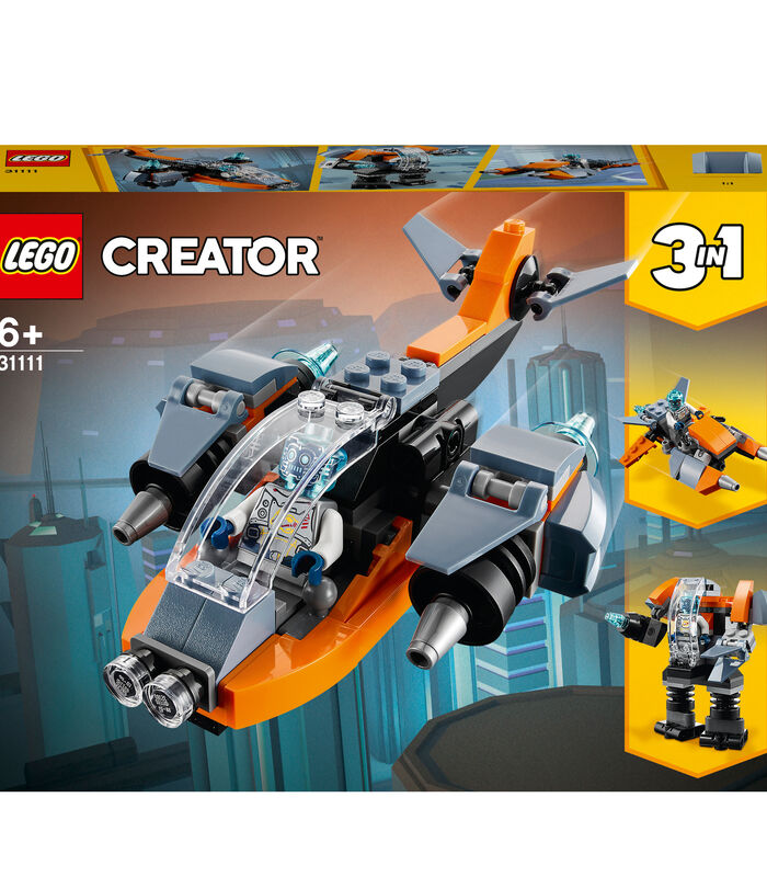 LEGO Creator 3 in 1 Cyberdrone (31111) image number 0