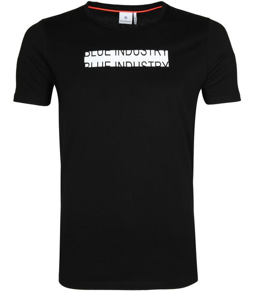 T-Shirt Logo Zwart