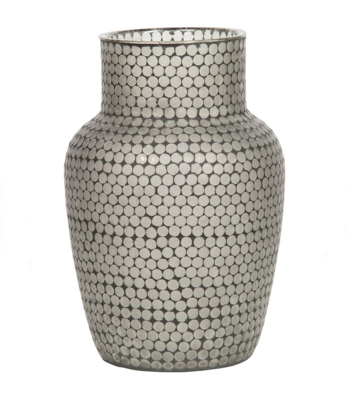 Vase - Mosaïque de verre - Noir - 45x30x30 cm - Ace image number 0
