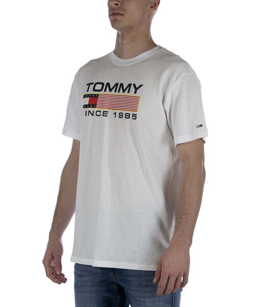 Tommy Hilfiger Clsc Atletisch Wit T-Shirt